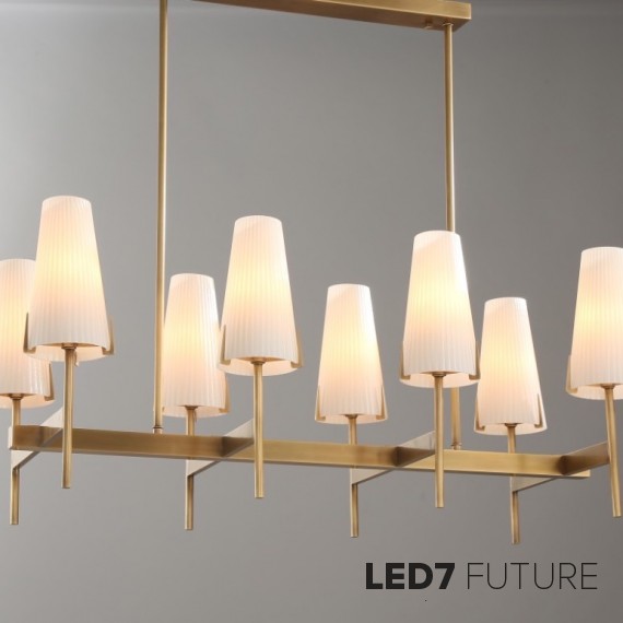 Loft Industry Modern - Irius Square Chandelier